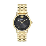 Reloj Versace de hombre Albireo VE0T00525 B2 de acero y correa dorada