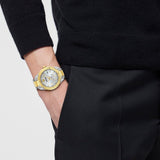 Reloj Versace de hombre Apodis VE0U00325 B2 de acero y correa plateada/gris