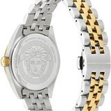 Reloj de Cuarzo Versace V-Code Lady, PVD Oro, Verde, 36 mm, VE8I00424 B2