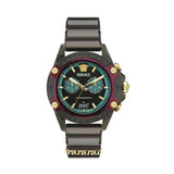 Reloj de Cuarzo Versace Icon Active, Policarbonato, Negro, 44 mm, VE8P00224