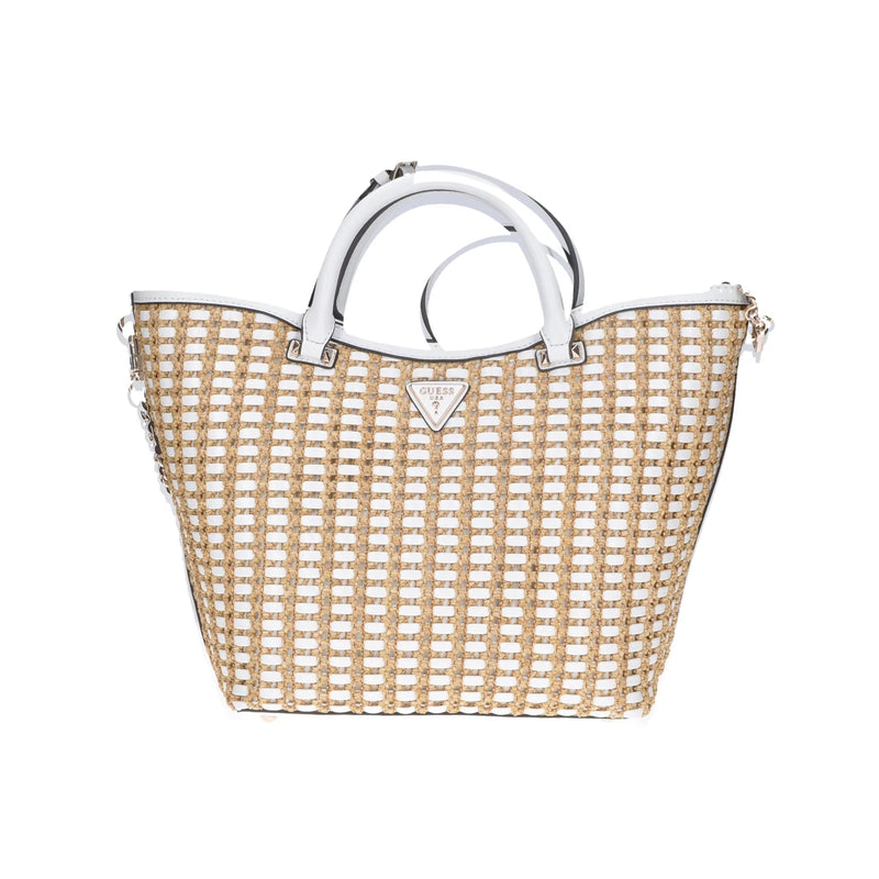 Bolso Guess Atalia Tote Mujer Rafia y Piel  WG964722