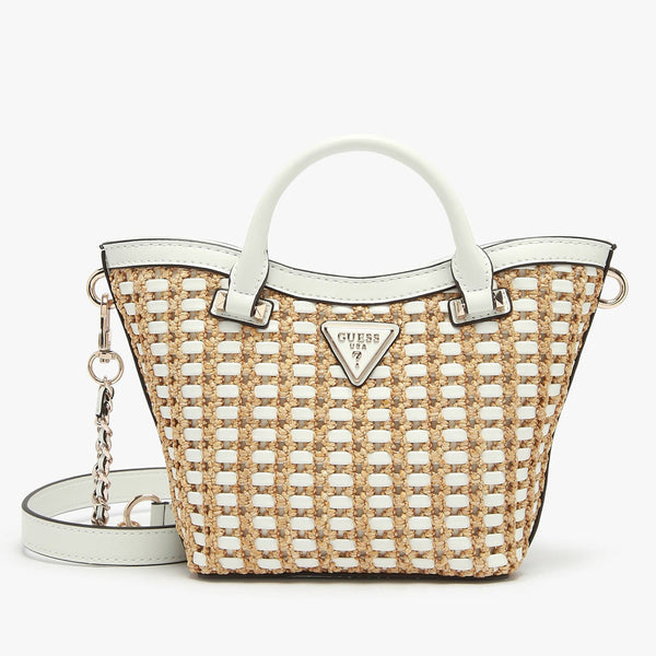 Bolso Guess Atalina mini WG964775 de rafia