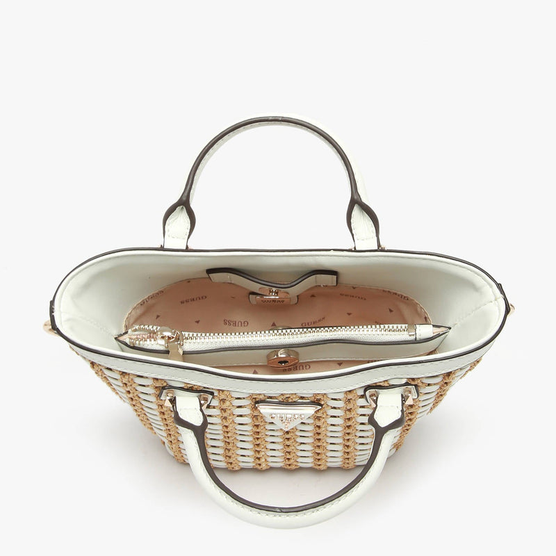 Bolso Guess Atalina mini WG964775 de rafia