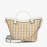 Bolso Guess Atalina mini WG964775 de rafia