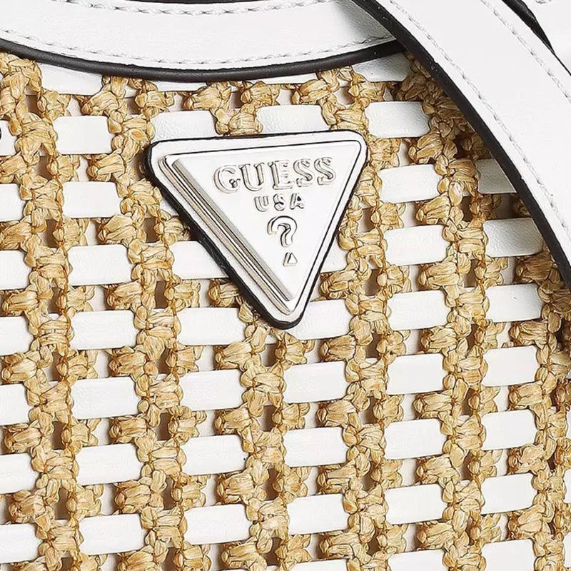 Bolso Guess Atalina mini WG964775 de rafia