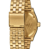Reloj Nixon A1130-502-00 Medium Time Teller dorado para mujer