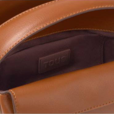 Bandolera pequeña camel TOUS Bloom 2002206243