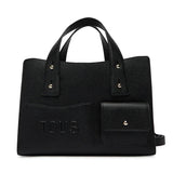 Bolso City mediano negro TOUS Back to basics 2002373451
