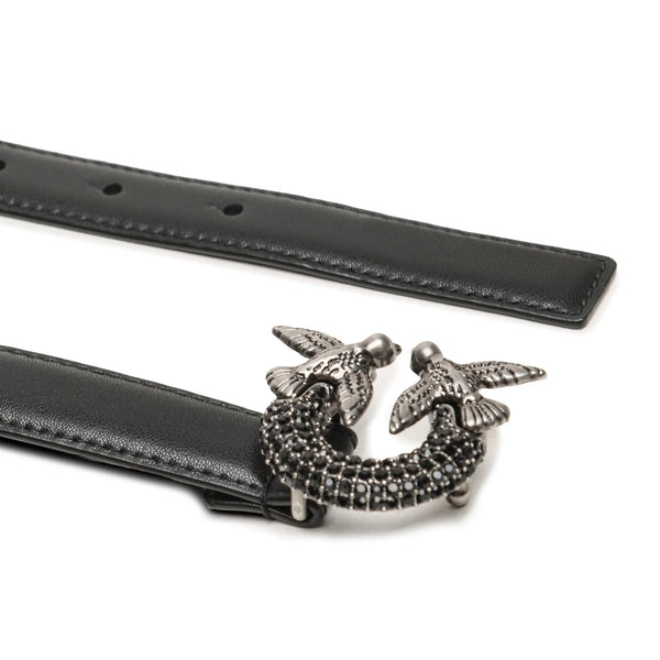 Cinturón mujer PINKO Love Berry H2 Belt AI 23-24 PLT01 100143 A110 Z99O Black