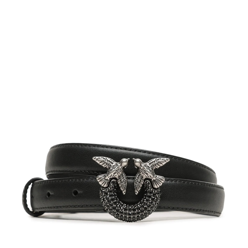 Cinturón mujer PINKO Love Berry H2 Belt AI 23-24 PLT01 100143 A110 Z99O Black