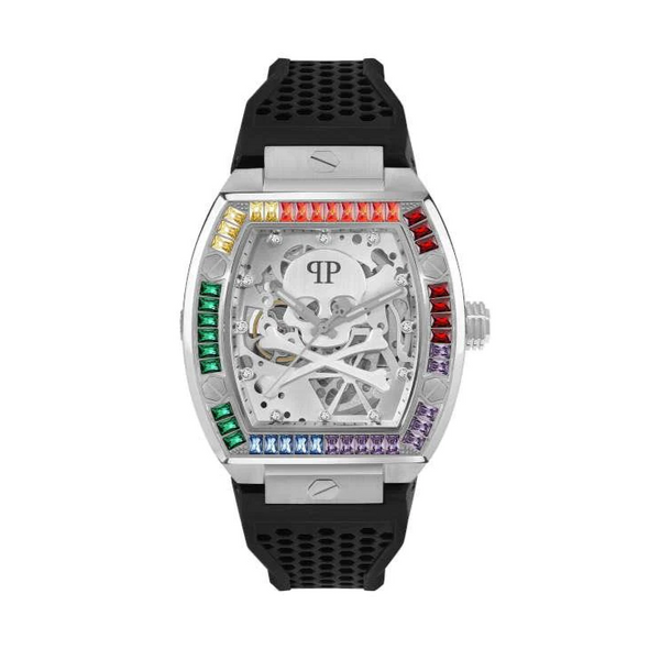 Reloj Automático Philipp Plein The Skeleton, Plata, 44 mm, PWBAA1423