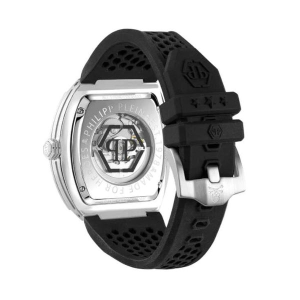 Reloj Automático Philipp Plein The Skeleton, Plata, 44 mm, PWBAA1423