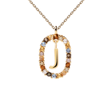 Collar de inicial J de PdPaola CO01-269-U