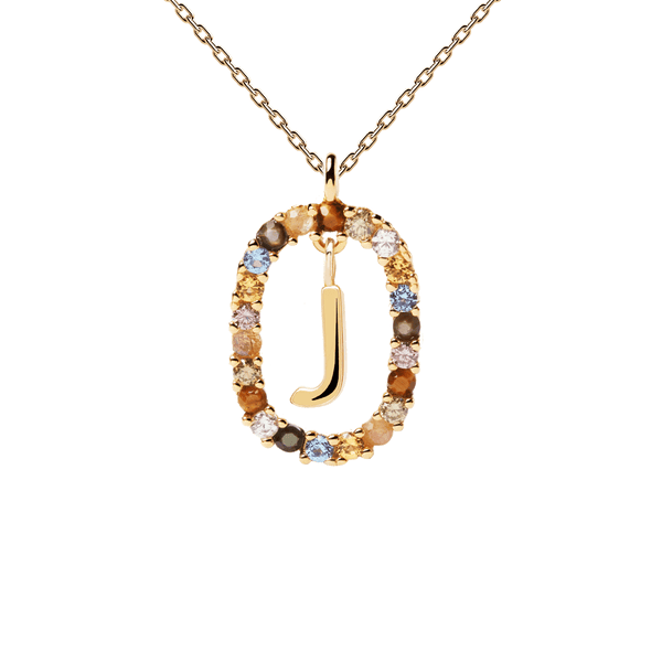Collar de inicial J de PdPaola CO01-269-U