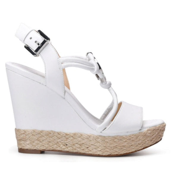 Sandalias de cuña Kinley MICHAEL KORS 40R7KYHA1L Blanca