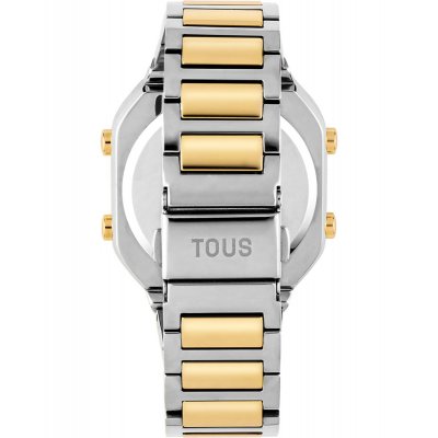 Reloj digital TOUS  D-bear con brazalete de acero SS y acero IPG dorado D-BEAR 3000134600