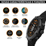 Reloj inteligente TIMBERLAND Trail Force S2 TDIGB0089801 GPS IP68 Hombres - Negro
