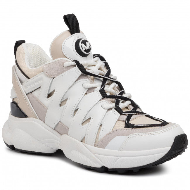 Deportiva Hero Trainer Michael Kors 43R0HRFS1L Ecru Multi