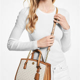 Bolso Michael Kors messenger Chantal pequeño con logotipo 30F2G7CM1B Vain/Acrn