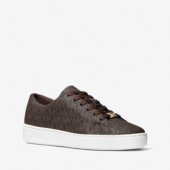 Zapatilla Keaton con logotipo Michael Kors 43R5KTFP1B brown