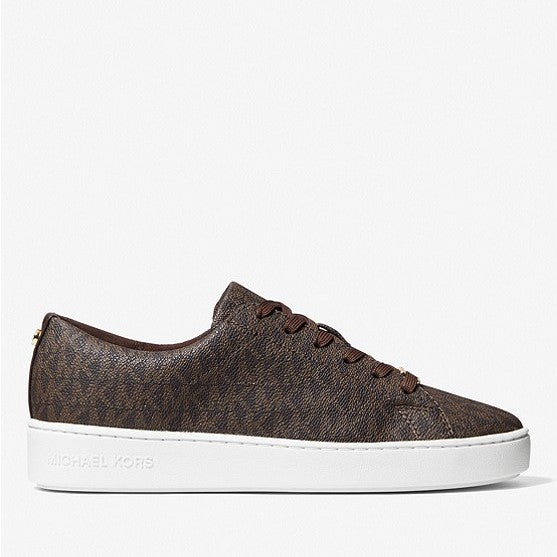Zapatilla Keaton con logotipo Michael Kors 43R5KTFP1B brown