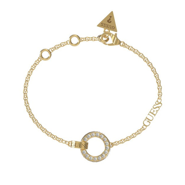 Pulsera GUESS Circle Lights con cristales JUBB03162JWYG