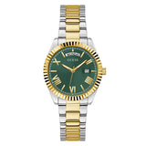 Reloj GUESS Multi-Tone & Green Analog Watch GW0308L5