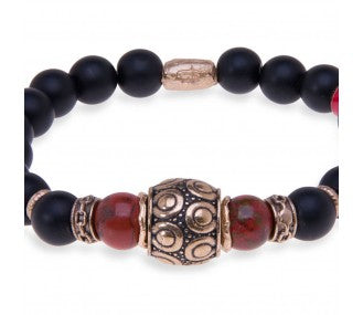 Pulsera PlatadePalo Beads MB099X