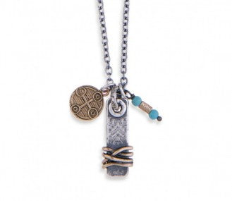 Collar PlatadePalo MN005A