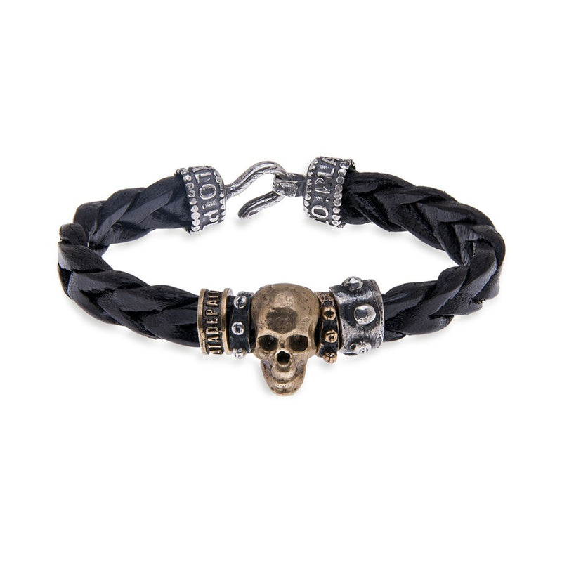 Pulsera PLATADEPALO Skull SB075X