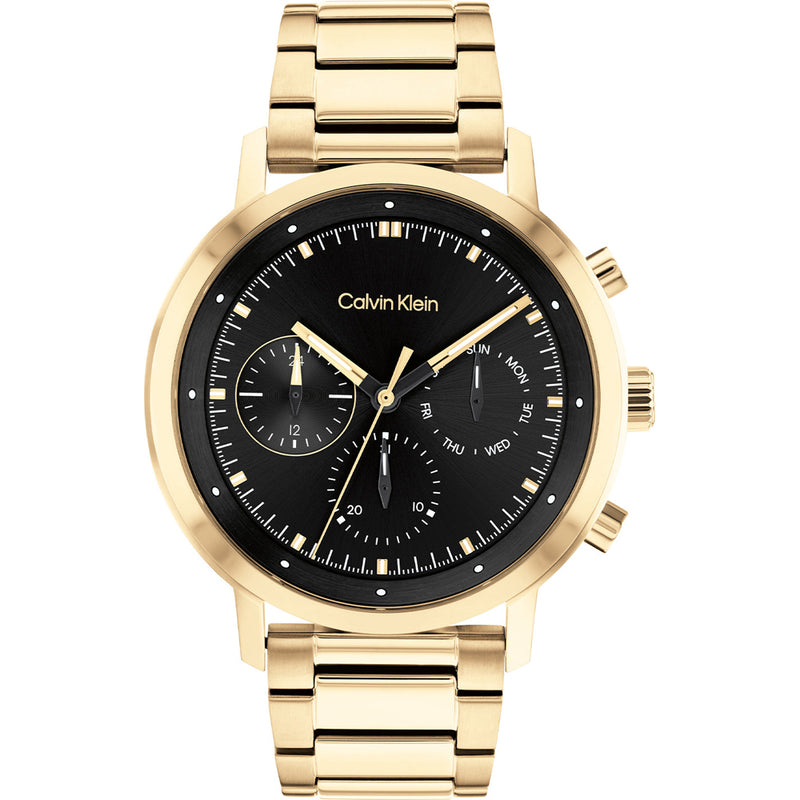 Reloj  Calvin Klain dorado para hombre 25200065