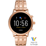 Reloj Fossil Smartwatch - The Julianna HR Rose Gold-Tone Stainless Steel FTW6035