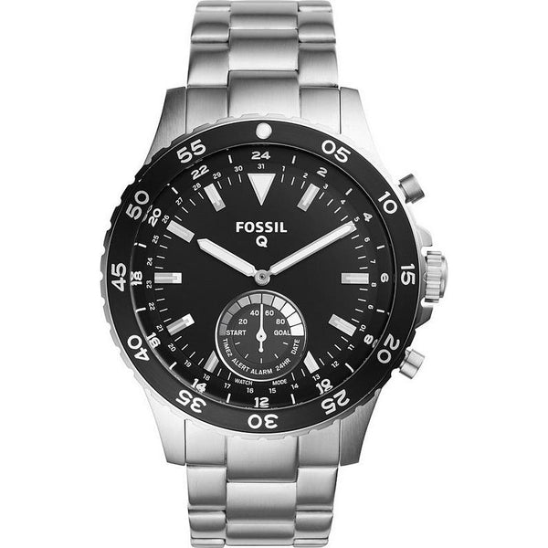 Reloj Fossil Smartwatch Hibrido - Q Crewmaster Steel FTW1126