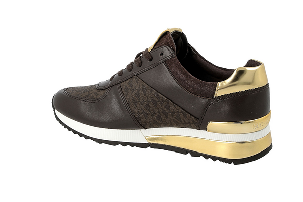 Deportiva Michael Kors Allie Wrap Trainer 43R6ALFP2B Brown