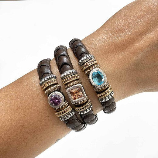 Pulsera Plata de Palo Banar WB322A