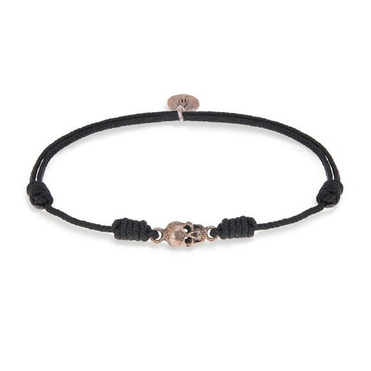 Pulsera PLATADEPALO skull. SB003N