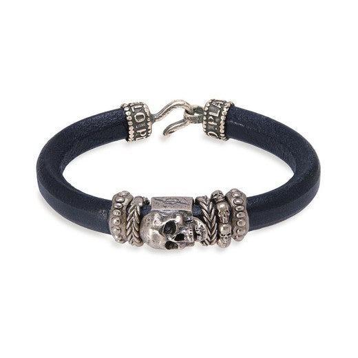 Pulsera PLATADEPALO TOMIL Skull SB099X