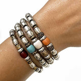 Pulsera Plata de Palo Cital BB026A