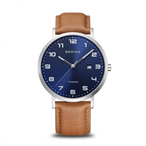 Reloj Bering Titanium Azul 18640-567